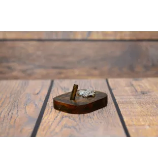 Petit Basset Griffon Vendéen - leash hanger, medal hanger with dog, key hook from Art-Dog brand