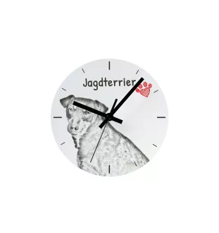 Pharaoh Hound, Kelb tal-Fenek - wall clock with a dog, shelf clock with a print, personalized home decoration from the Art-Dog brand