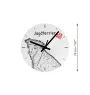 Pharaoh Hound, Kelb tal-Fenek - wall clock with a dog, shelf clock with a print, personalized home decoration from the Art-Dog brand