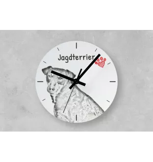 Pharaoh Hound, Kelb tal-Fenek - wall clock with a dog, shelf clock with a print, personalized home decoration from the Art-Dog brand