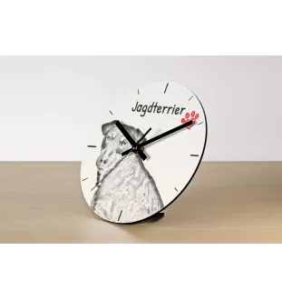 Pharaoh Hound, Kelb tal-Fenek - wall clock with a dog, shelf clock with a print, personalized home decoration from the Art-Dog brand