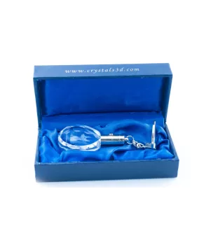 Chien du pharaon, Lévrier du pharaon - pendentif avec une photo de chien, porte-clés en cristal dans une boîte cadeau, un cadeau unique par Art-Dog