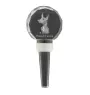 Chien du pharaon, Lévrier du pharaon - Bouchon de bouteille en cristal, bouchon de vin unique avec photo, cadeau personnalisé pour sommelier par la marque Art-Dog