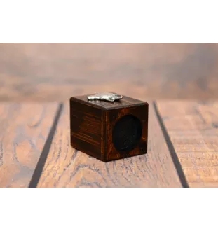 Pharaonenhund, Pharaoh Hound, Kelb tal-Fenek - Holzkerzenständer mit Hund, einzigartiges Andenken an den Verlust eines Hundes, Handwerkskunst der Marke Art-Dog