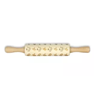 Chien du pharaon, Lévrier du pharaon - petit rouleau à motifs de chien, rouleau à pâtisserie pour enfant, décoration en argile céramique de la marque Art-Dog