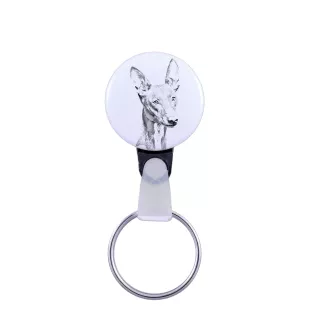 Chien du pharaon, Lévrier du pharaon - porte-clés avec l'image d'un chien, pendentif avec la propre graphique de la marque Art-Dog
