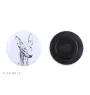 Chien du pharaon, Lévrier du pharaon - aimant avec un œil de chien, exceptionnellement léger, aimant puissant, produit fabriqué à la main par la marque Art-Dog