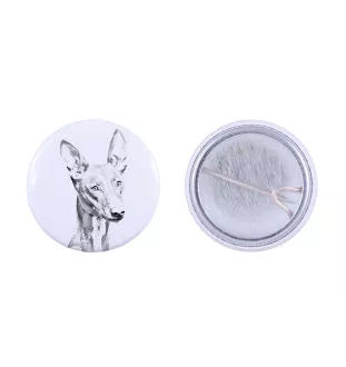 Pharaoh Hound, Kelb tal-Fenek - pin with your dog, add your own photo, Art-Dog brand