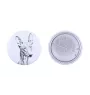 Pharaoh Hound, Kelb tal-Fenek - pin with your dog, add your own photo, Art-Dog brand