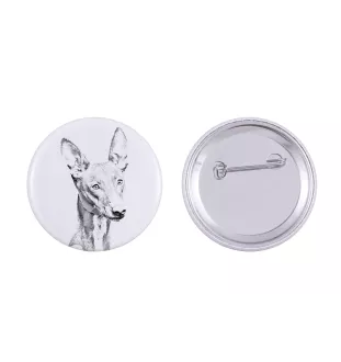 Pharaonenhund, Pharaoh Hound, Kelb tal-Fenek - Anstecknadel mit Ihrem Hund, fügen Sie Ihr eigenes Foto hinzu, Marke Art-Dog