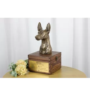 Pies faraona urna na skrzynce brązowa Art-Dog