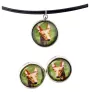 Pharaonenhund, Pharaoh Hound, Kelb tal-Fenek - Schmuck mit Ihrem Foto-Box, Halskette und Ohrringe-Set, personalisierte Produkte der Marke Art-Dog.