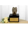 Pharaoh Hound, Kelb tal-Fenek - an urn with an engraving and a sculpture of a dog, a handmade product by the Art-Dog brand.