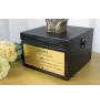 Pharaonenhund, Pharaoh Hound, Kelb tal-Fenek - eine Urne mit Gravur und Hundeskulptur, letzter Abschied, handgefertigtes Produkt der Marke Art-Dog