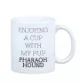 Pharaoh Hound, Kelb tal-Fenek - cup with a geometric dog image and the inscription Art-Dog