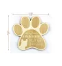 Phu Quoc Ridgeback - Mug coaster, engraved coaster with dog, gift for dog lover by Art-Dog brand