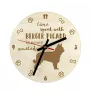 Berger de Picardie, Berger Picard - horloge avec chien, horloge en bois avec gravure, horloge personnalisée par Art-Dog