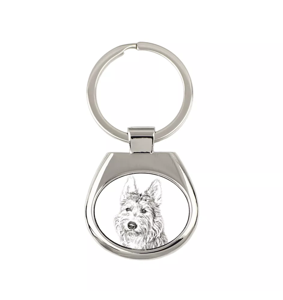 Picardy Sheepdog, Berger Picard, Picardy Shepherd - keychain with a dog, keychain with a print, personalized pendant from the Art-Dog brand
