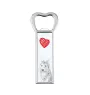 Picardy Sheepdog, Berger Picard, Picardy Shepherd - bottle opener with a dog, personalized fridge opener, unique gift for a man by Art-Dog brand