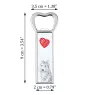 Picardy Sheepdog, Berger Picard, Picardy Shepherd - bottle opener with a dog, personalized fridge opener, unique gift for a man by Art-Dog brand