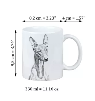 Chien du pharaon, Lévrier du pharaon - tasse avec chien, tasse avec photo, cadeau personnalisé de la marque Art-Dog