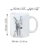 Pies faraona kubek z psem good morning Art-Dog