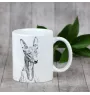 Pharaoh Hound, Kelb tal-Fenek - cup with a dog, cup with a photo, personalized gift from the Art-Dog brand