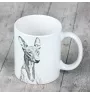 Pharaoh Hound, Kelb tal-Fenek - cup with a dog, cup with a photo, personalized gift from the Art-Dog brand