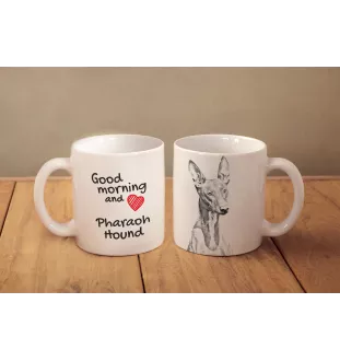 Pies faraona kubek z psem good morning Art-Dog
