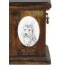 Berger de Picardie, Berger Picard - une plaque commémorative avec une photo de chien, une plaque funéraire avec une impression, une plaque ovale personnalisée de la marque Art-Dog