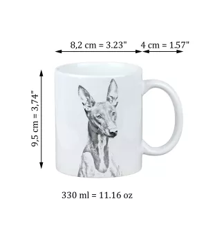 Chien du pharaon, Lévrier du pharaon - tasse avec chien, tasse avec photo, cadeau personnalisé de la marque Art-Dog