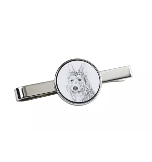 Berger de Picardie, Berger Picard - épingle à cravate avec chien, pince à cravate personnalisée, cadeau unique pour homme de la marque Art-Dog