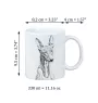 Pharaoh Hound, Kelb tal-Fenek - cup with a dog, cute cup with graphics, a gift with your photo from the Art-Dog brand