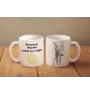 Pharaoh Hound, Kelb tal-Fenek - cup with a dog, cheerful cup for a dog lover, personalized gift from the Art-Dog brand