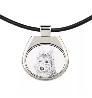 Picardy Sheepdog, Berger Picard, Picardy Shepherd - dog necklace, personalized pendant with a photo, unique necklace for women and men by Art-Dog brand