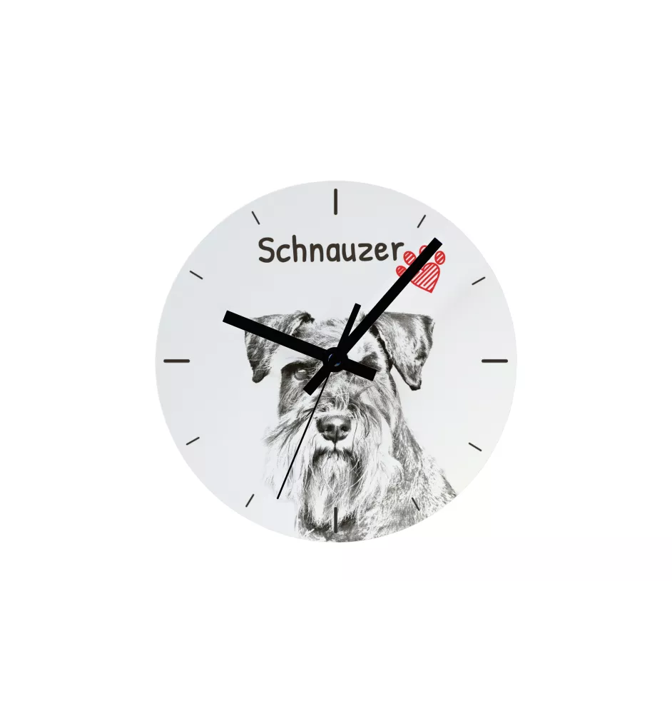 Berger de Picardie, Berger Picard - Wanduhr mit Hund, Regal Uhr mit Druck, personalisierte Hausdekoration von Art-Dog.