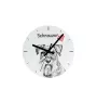 Berger de Picardie, Berger Picard - Wanduhr mit Hund, Regal Uhr mit Druck, personalisierte Hausdekoration von Art-Dog.