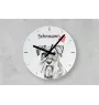 Picardy Sheepdog, Berger Picard, Picardy Shepherd - wall clock with a dog, shelf clock with a print, personalized home decoration from the Art-Dog brand