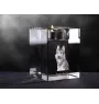 Owczarek pikardyjski świecznik kryształowy z psem Art-Dog