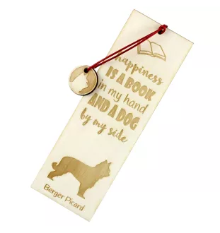 Berger de Picardie, Berger Picard - Lesezeichen mit Hund, personalisiertes Lesezeichen, Hundeaccessoire für Leser der Marke Art-Dog