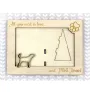 Plott Hound - Photo frame, engraved wooden frame, a lovely gadget for the dog lover by Art-Dog