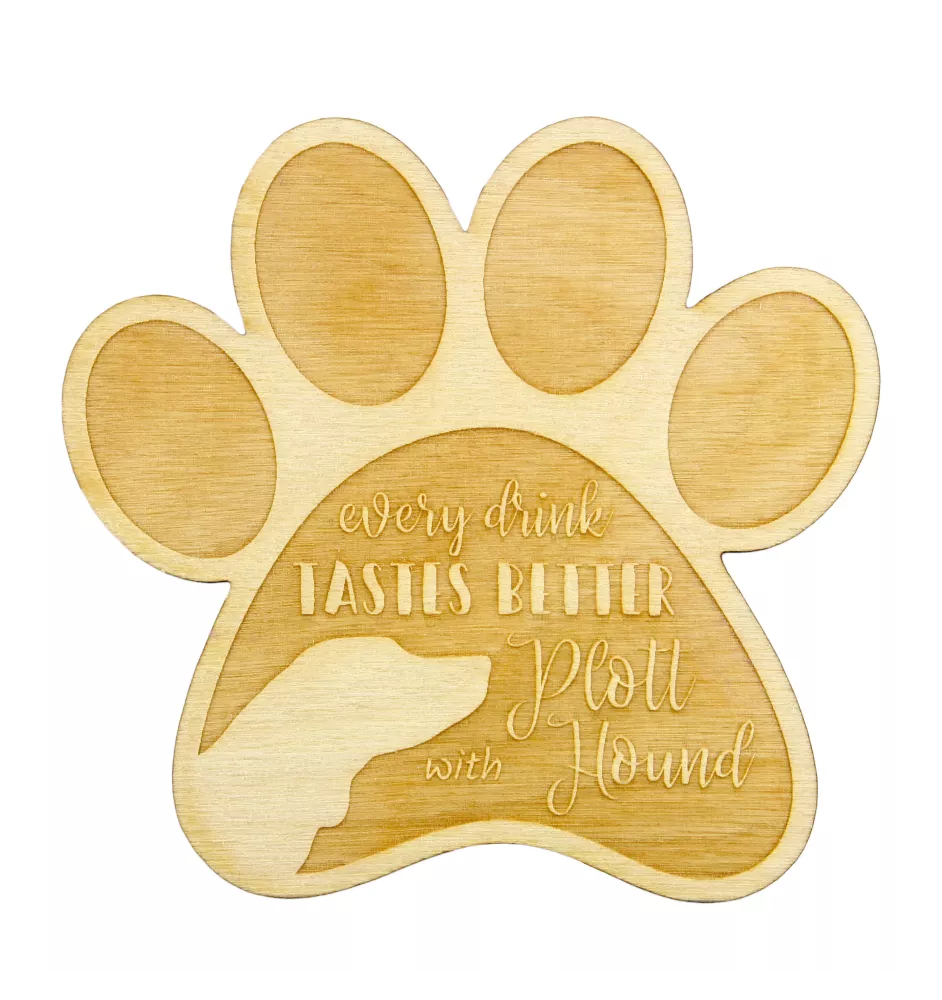 Plott Hound - Sous-verre mug, sous-verre gravé avec chien, cadeau pour amoureux des chiens par la marque Art-Dog