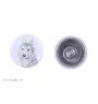 Picardy Sheepdog, Berger Picard, Picardy Shepherd - unique dog earrings, your pet on a keychain, Art-Dog's own brand