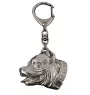 Pit Bull, American Pit Bull Terrier, Pitbull, APBT - Porte-clés argenté avec un chien dans une boîte cadeau, décoration de sac à main, pendentif de sac à dos par la marque Art-Dog