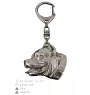 Pit Bull, American Pit Bull Terrier, Pitbull, APBT - Porte-clés argenté avec un chien dans une boîte cadeau, décoration de sac à main, pendentif de sac à dos par la marque Art-Dog