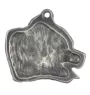 Pit Bull, American Pit Bull Terrier, Pitbull, APBT - Versilberter Schlüsselanhänger mit Hund in einer Geschenkbox, Handtaschenschmuck, Rucksackanhänger der Marke Art-Dog