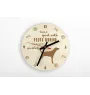 Plott Hound - horloge avec chien, horloge en bois avec gravure, horloge personnalisée par Art-Dog