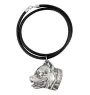 Pit Bull, American Pit Bull Terrier, Pitbull, APBT - collier avec un chien, pendentif en plaqué argent pour les fans de chiens, bijoux uniques de la marque Art-Dog