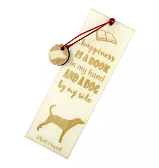 Plott Hound - marque-page pour livre avec chien, marque-page personnalisé, accessoire canin pour les lecteurs de la marque Art-Dog