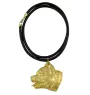 Pit Bull, American Pit Bull Terrier, Pitbull, APBT - Hundehalsband, vergoldeter Anhänger für Hundefans, einzigartiger Schmuck der Marke Art-Dog